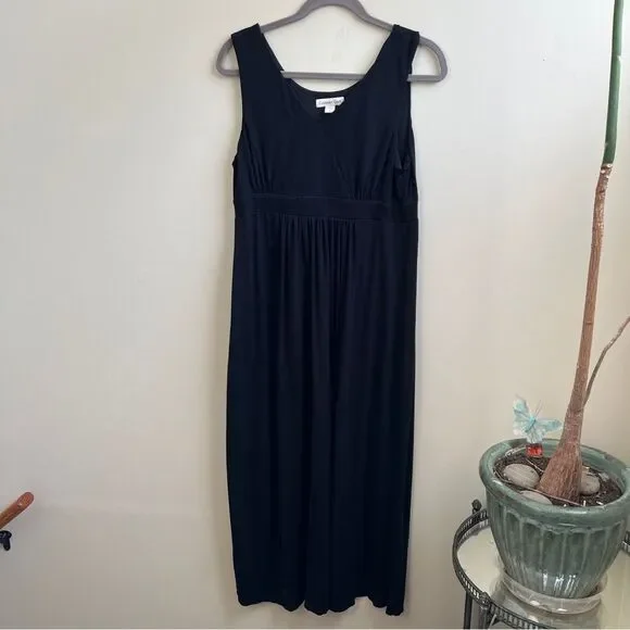 Coldwater Creek black long dress Size L (14) - Picture 1 of 4